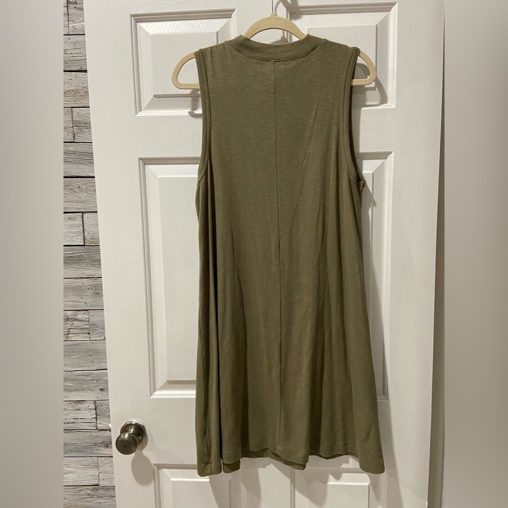 Free Assembly Sleeveless Mick Neck Swing Dress - Picture 7 of 8